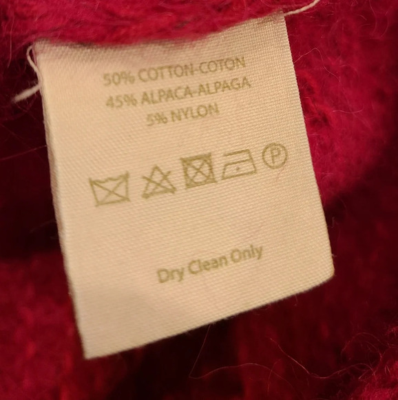 Free People Women's pink sweater 45% alpaca size S/P - Picture 7 of 14